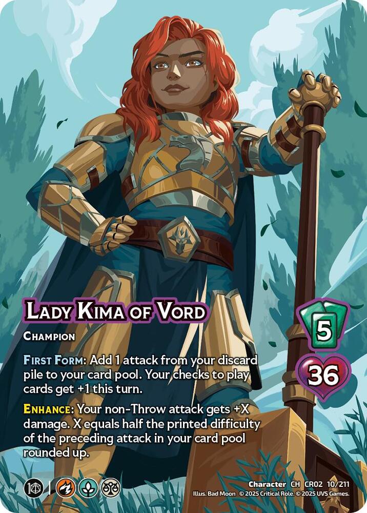 Lady Kima of Vord - Critical Role: Heroes of Exandria - UniVersus
