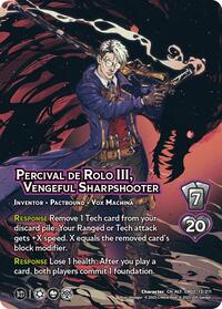 Percival de Rolo III, Vengeful Sharpshooter (Alternate Art)
