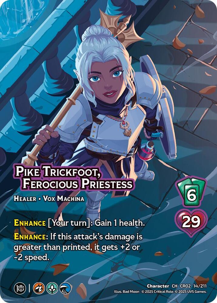 クイーンズブレイド ユーミル critical attack Pike Trickfoot, Ferocious Priestess - Critical Role: Heroes of