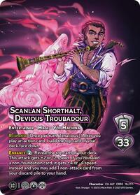 Scanlan Shorthalt, Devious Troubadour (Alternate Art)