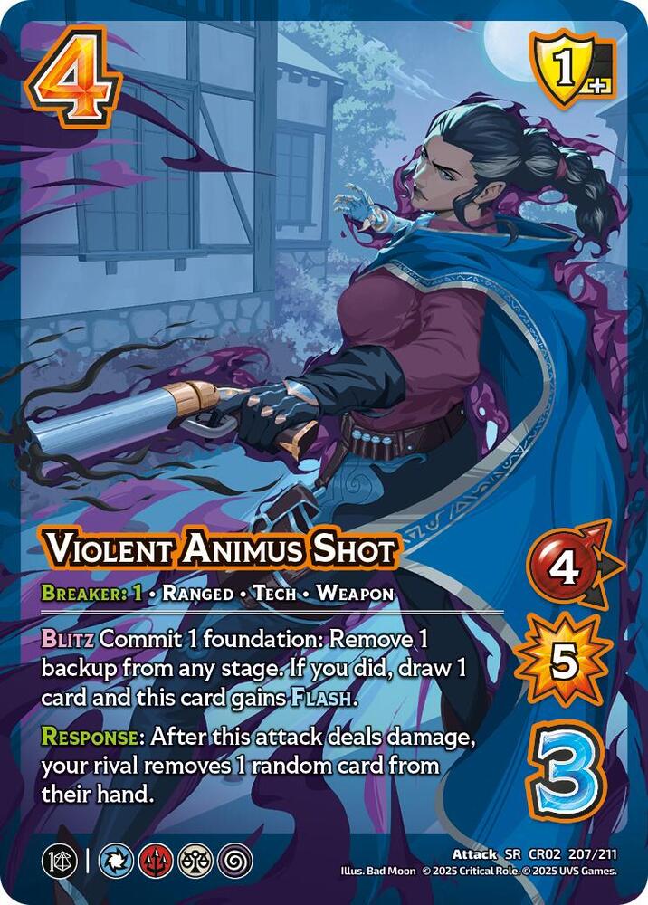 Violent Animus Shot - Critical Role: Heroes of Exandria - UniVersus ...
