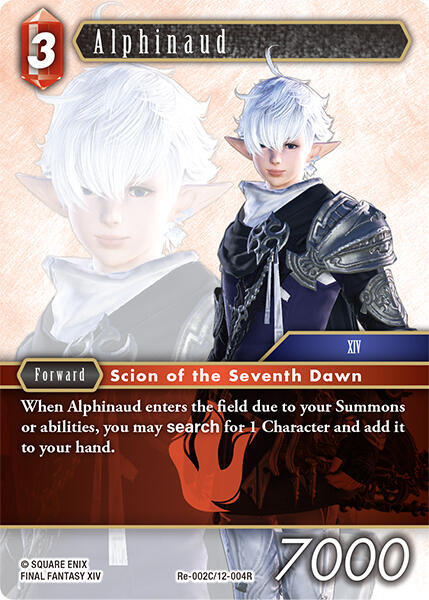 alphinaud mtg card Proxy Final Fantasy XIV Foil Promo Cards: Swords to Plowshares, Path of Exile Alphinaud - Legacy Collection -