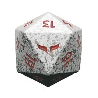 Magic: The Gathering Tarkir: Dragonstorm Spindown Die (White) · Wizards of the Coast Dice
