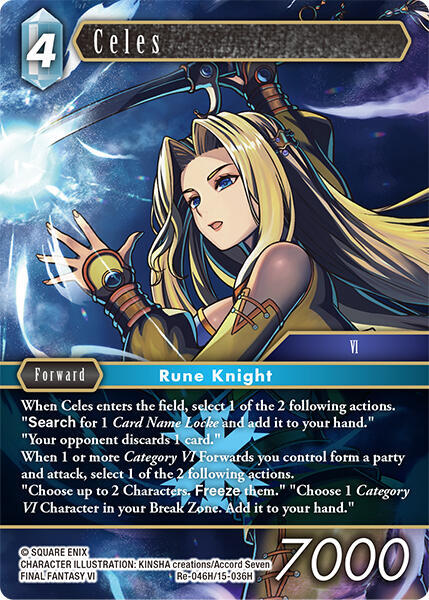 final fantasy mtg celes MTG Final Fantasy