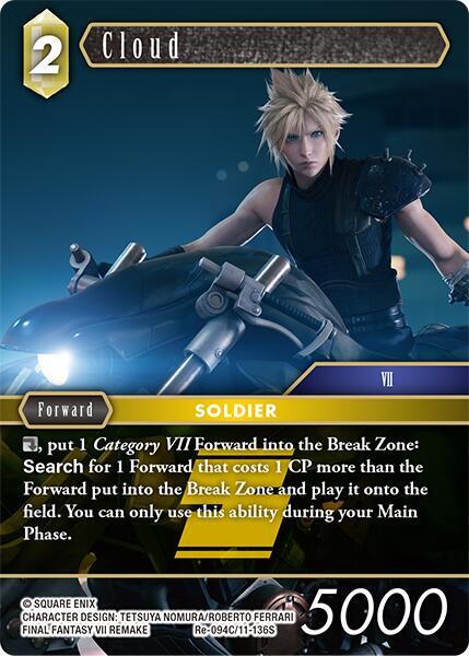 ファイナルファンタジーTCG クラウド Cloud - Legacy Collection - Final Fantasy TCG - TCGplayer.com