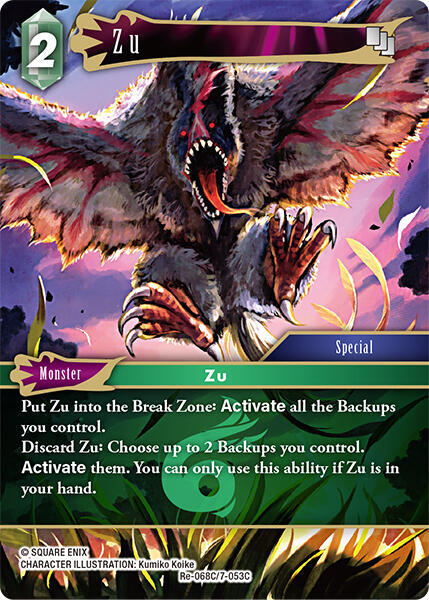 Zu - Legacy Collection - Final Fantasy TCG - TCGplayer.com
