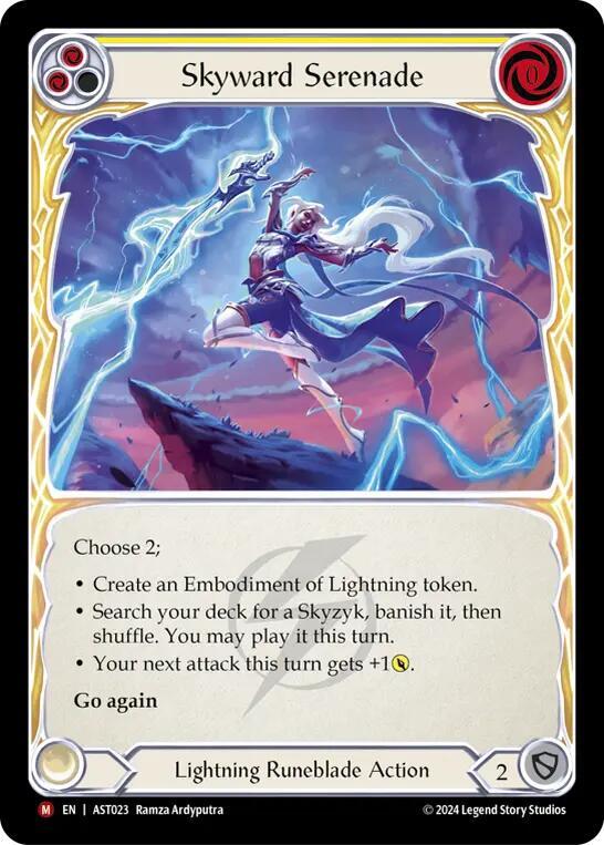 Skyward Serenade - Armory Deck: Aurora - Flesh and Blood TCG