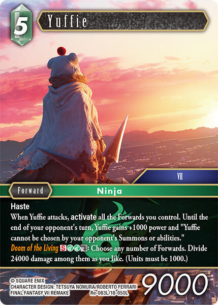yuffie card mtg Kisaragi When Yuffie enters MTG Yuffie, Materia Hunter (Surge