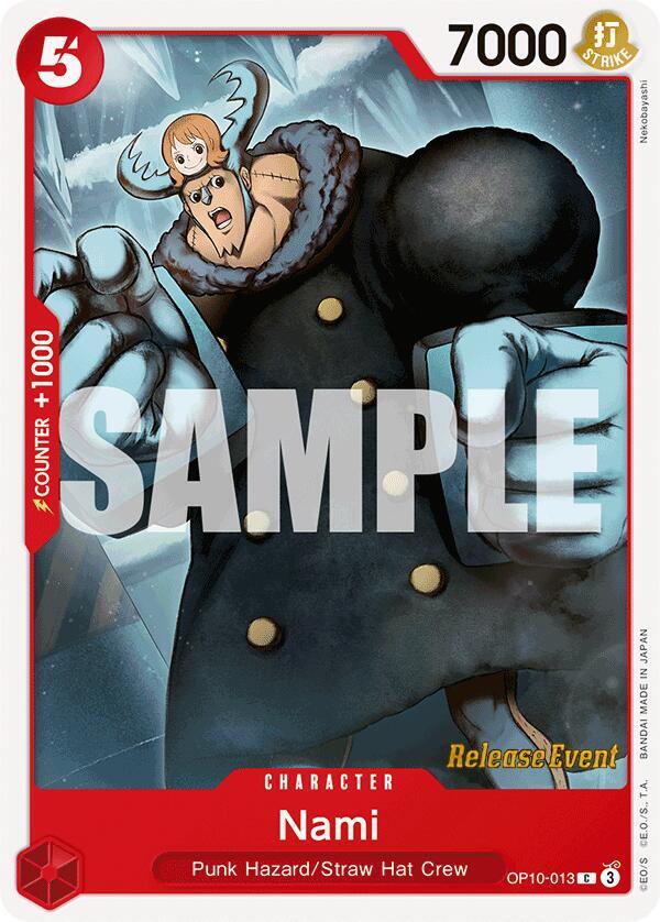 Nami (013) - Royal Blood Release Event Cards - One Piece Card Game