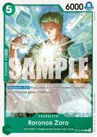 Roronoa Zoro (038) - Royal Blood Release Event Cards - One Piece