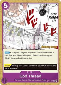 God Thread - Royal Blood Release Event Cards - One Piece card