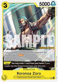 Roronoa Zoro (113) - Royal Blood Release Event Cards