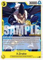 X.Drake - Royal Blood Release Event Cards - One Piece Card Game