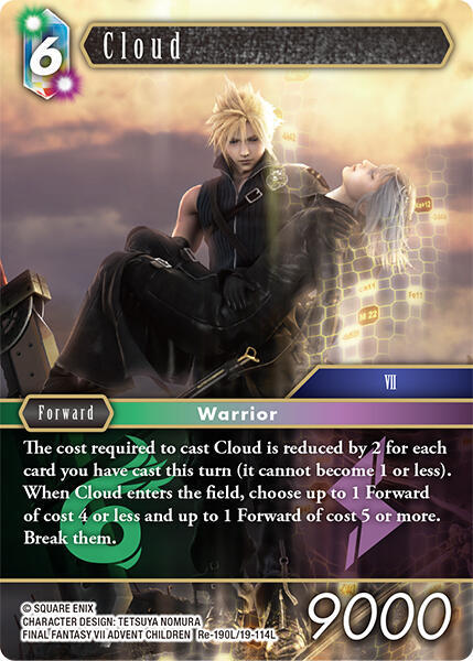 Cloud (Re-190L/19-114L) - Legacy Collection - Final Fantasy TCG