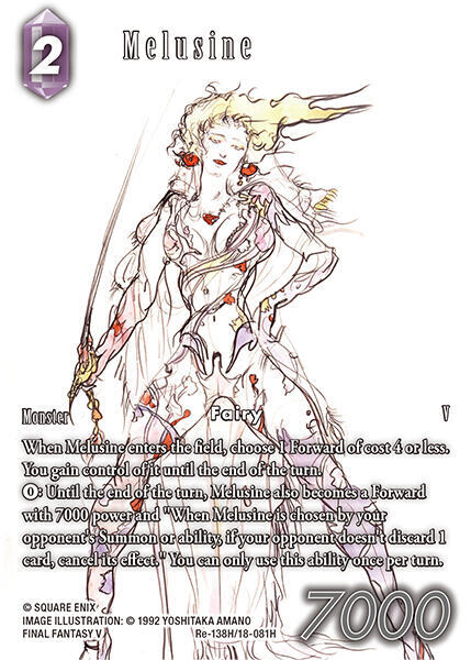 Melusine (Full Art) - Legacy Collection - Final Fantasy TCG