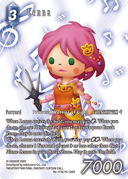 Lenna (Full Art) Legacy Collection Final Fantasy TCG