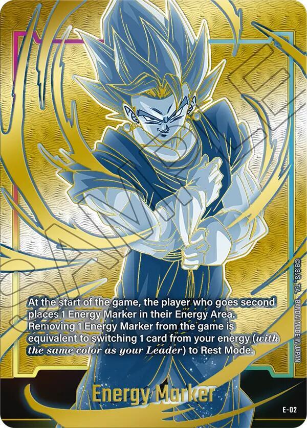 Energy Marker (E-02) - Fusion World Energy Markers - Dragon Ball