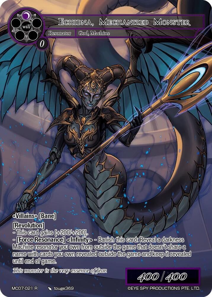 Echidna, Mechanized Monster