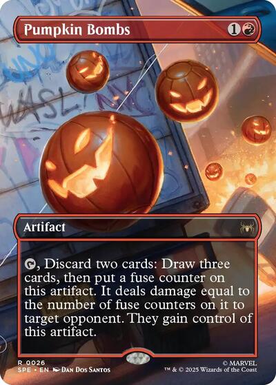 Pumpkin Bombs Borderless