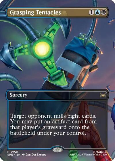 Grasping Tentacles Borderless
