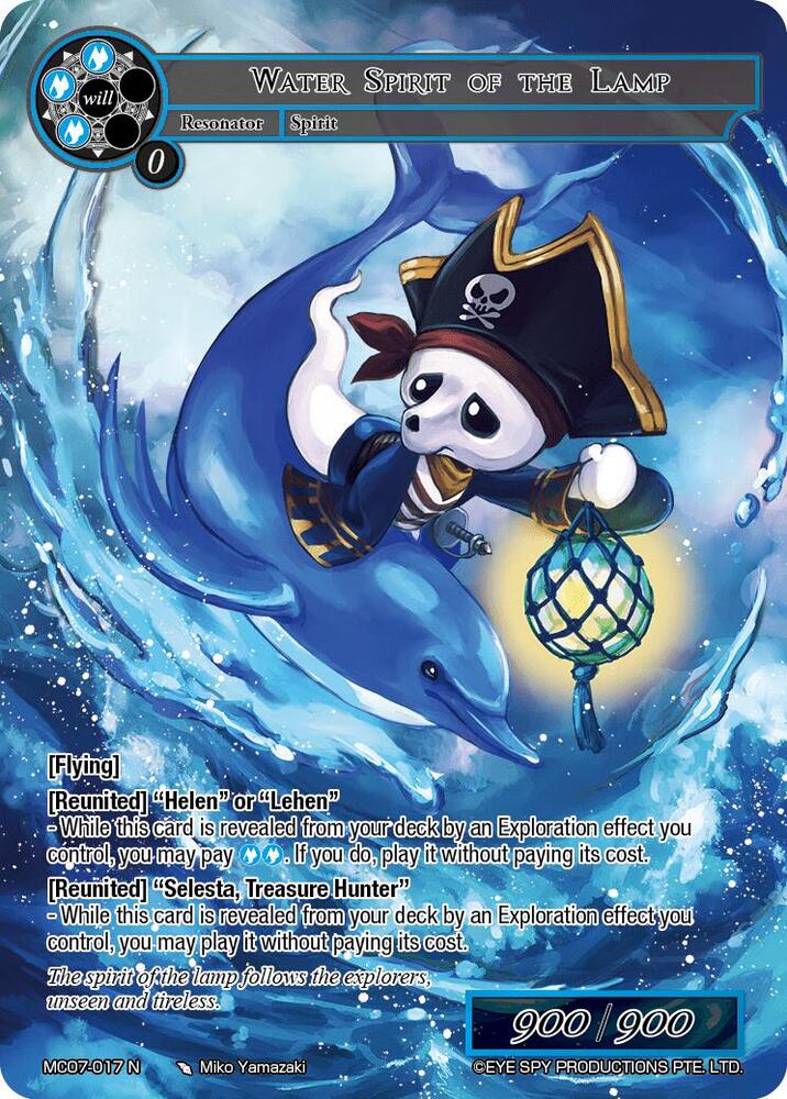 Water Spirit of the Lamp