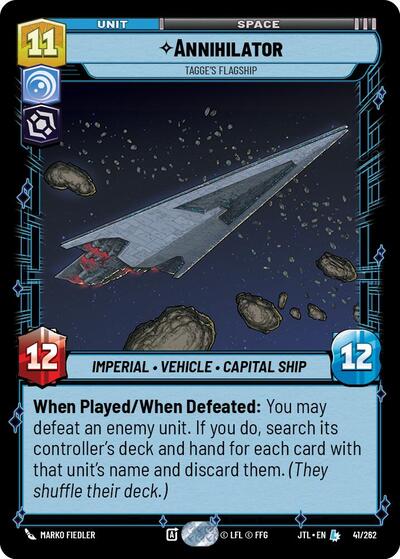 Annihilator Tagges Flagship