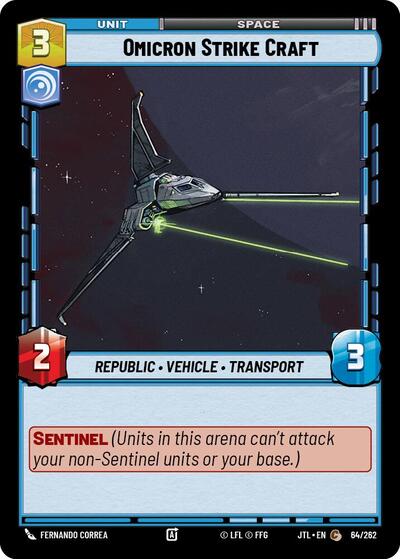 Omicron Strike Craft - Jump to Lightspeed