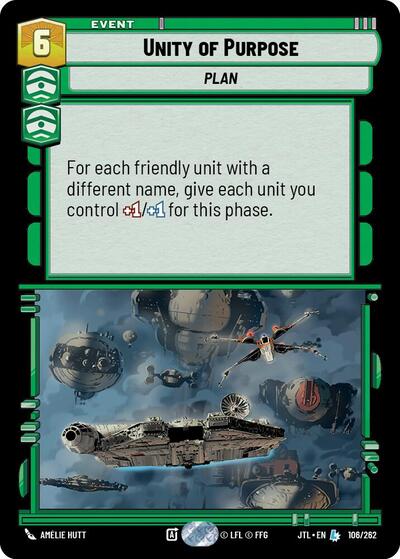 Unity of Purpose card