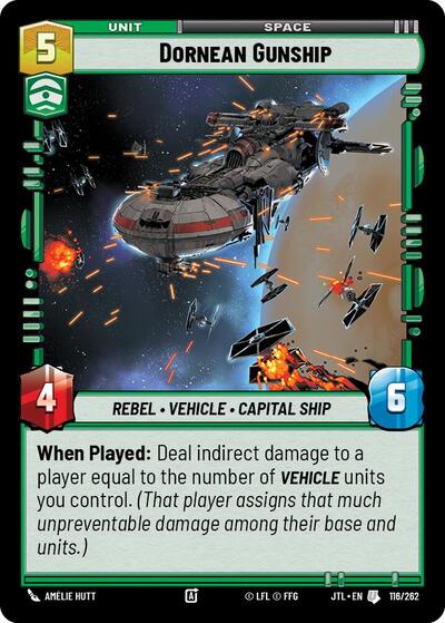 Dornean Gunship - Jump to Lightspeed