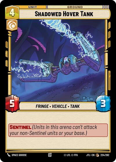 Shadowed Hover Tank - Jump to Lightspeed