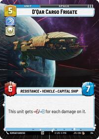 D'Qar Cargo Frigate (Hyperspace)