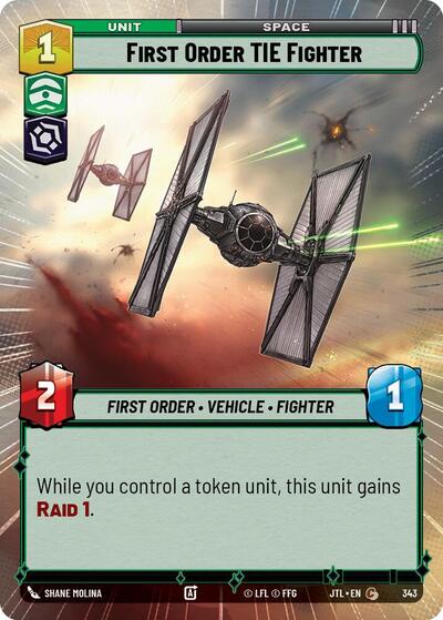 First Order TIE Fighter Hyperspace