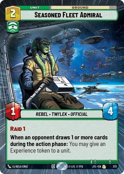 Seasoned Fleet Admiral (Hyperspace) Jump to Lightspeed card price