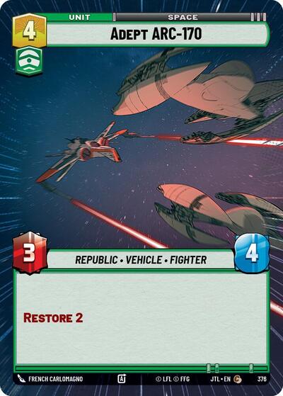 Adept ARC 170 Hyperspace
