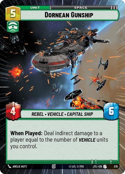 Dornean Gunship Hyperspace