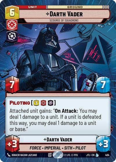 Darth Vader - Scourge of Squadrons (Hyperspace) Jump to Lightspeed card price