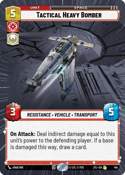 Tactical Heavy Bomber (Hyperspace) Jump to Lightspeed card price