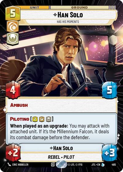 Han Solo - Has His Moments (Hyperspace) Jump to Lightspeed card price