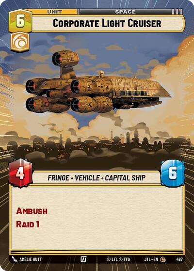 Corporate Light Cruiser Hyperspace