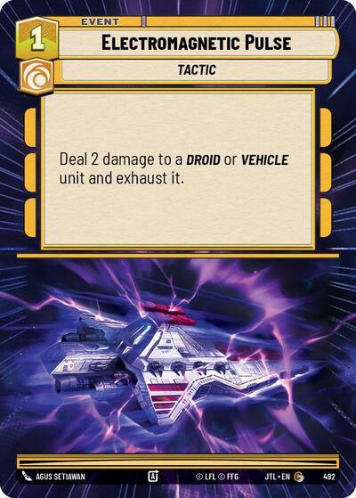 Electromagnetic Pulse Hyperspace