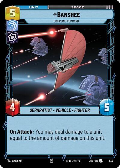 Banshee Crippling Command Foil