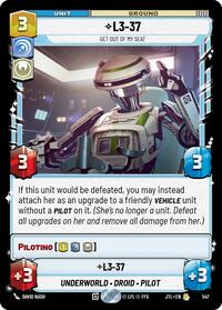 L3-37 - Get Out Of My Seat (Foil)