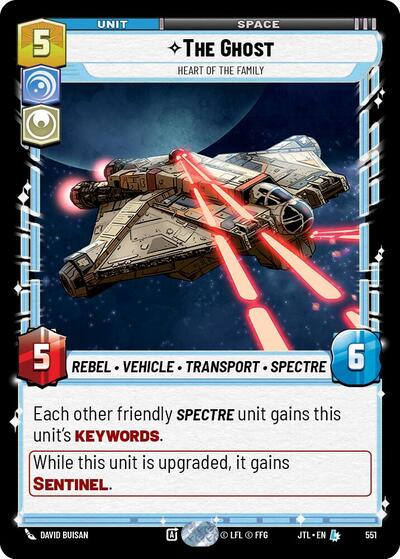 The Ghost - Heart of the Family (Foil) Jump to Lightspeed card price