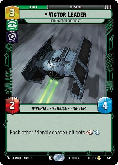 Victor Leader - Leading from the Front (Foil) Jump to Lightspeed card price