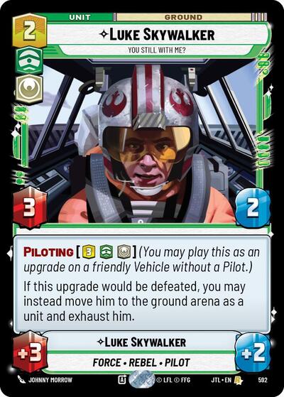 Luke Skywalker - You Still With Me? (Foil) Jump to Lightspeed card price