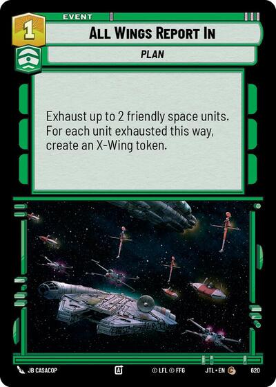 All Wings Report In Foil