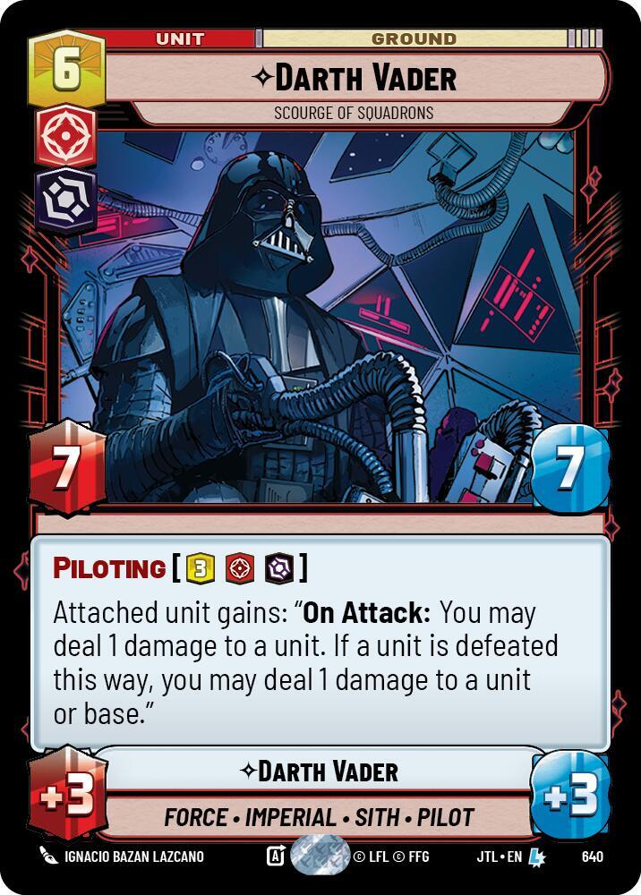 Darth Vader - Scourge of Squadrons (Foil) - Jump to Lightspeed