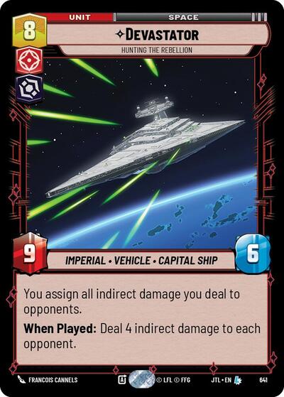 Devastator - Hunting the Rebellion (Foil) Jump to Lightspeed card price