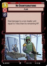 No Disintegrations (Foil) card