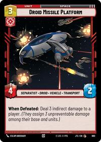 Droid Missile Platform (Foil)